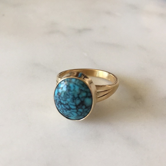 Jewelry - Vintage 14k Gold Native American Ring
